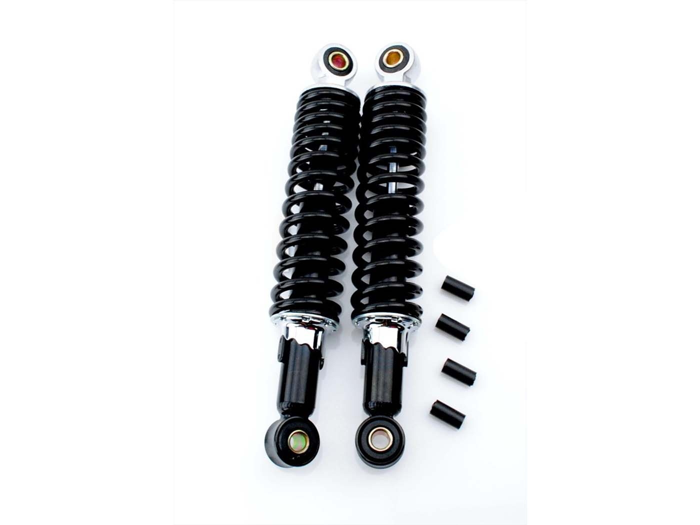 Shock Absorber Set Fast-Arrow 260mm Adjustable Black For Kreidler Flory