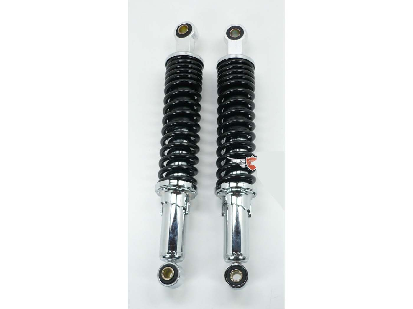 Shock Absorber Set MKX Chrome Black 310mm For Zündapp GTS C 50 Sport KS, Honda