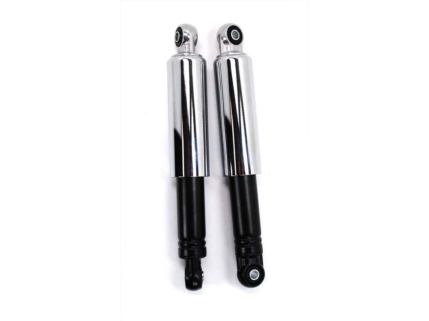 Shock Absorber Set IMCA 240mm Closed Chrome/black