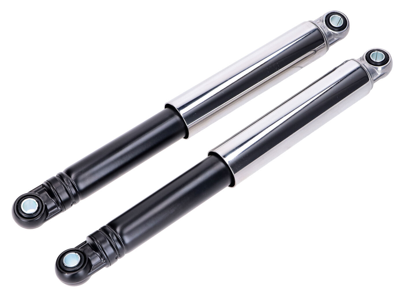 Buy now: Shock Absorber Set IMCA 310mm Closed Chrome/black Shock Absorber Set IMCA 310mm Closed Chrome/black