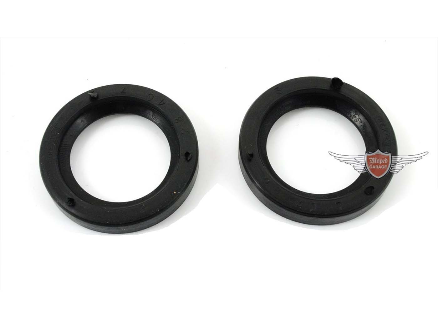 Oil Seals Fork 2 Pieces 28 X 40 7 Mm For Moped Mokick