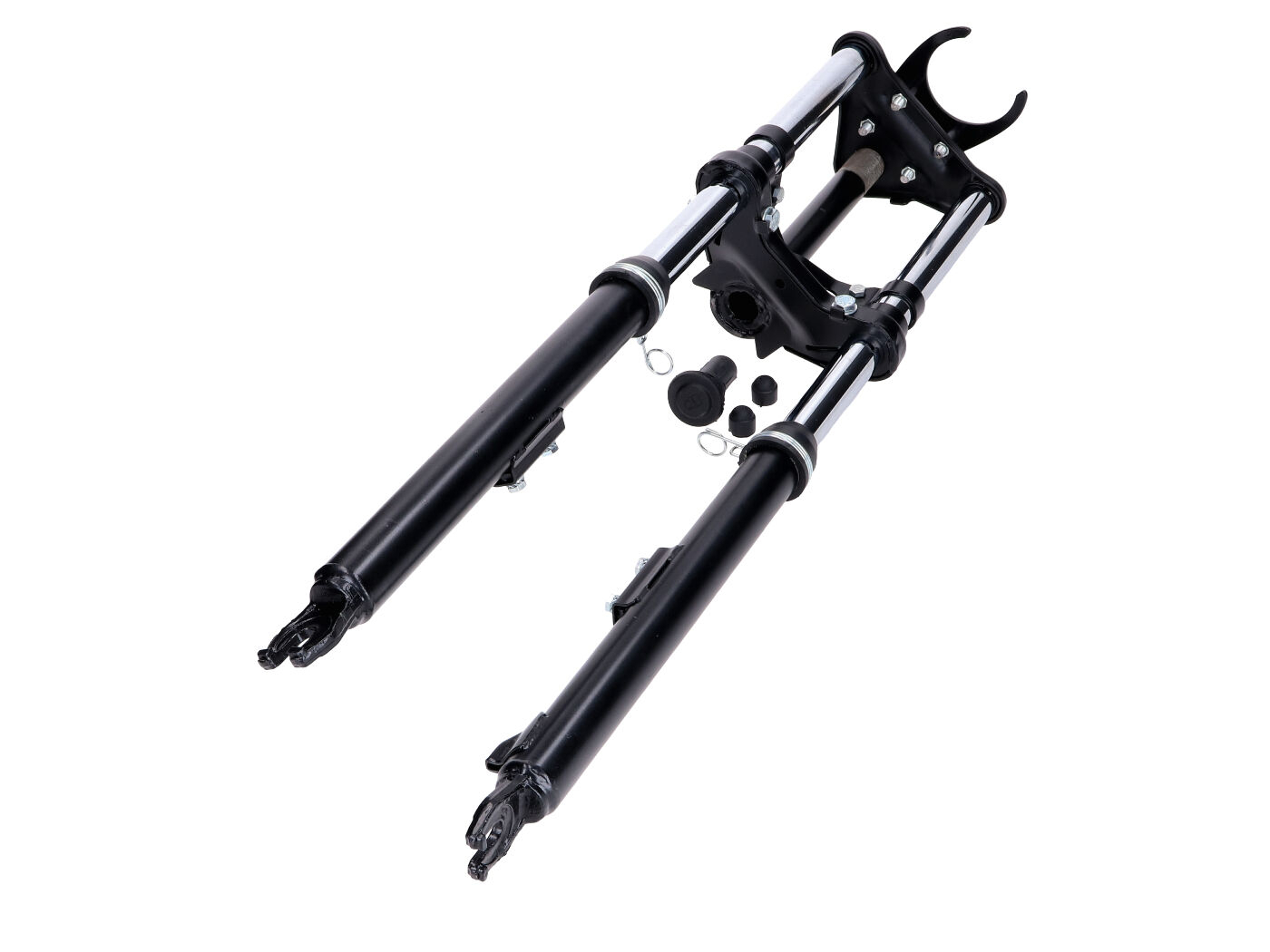 Telescopic Fork With Black Suspension 650mm With Mudguard Holder For Peugeot 103 SP SPX RCX