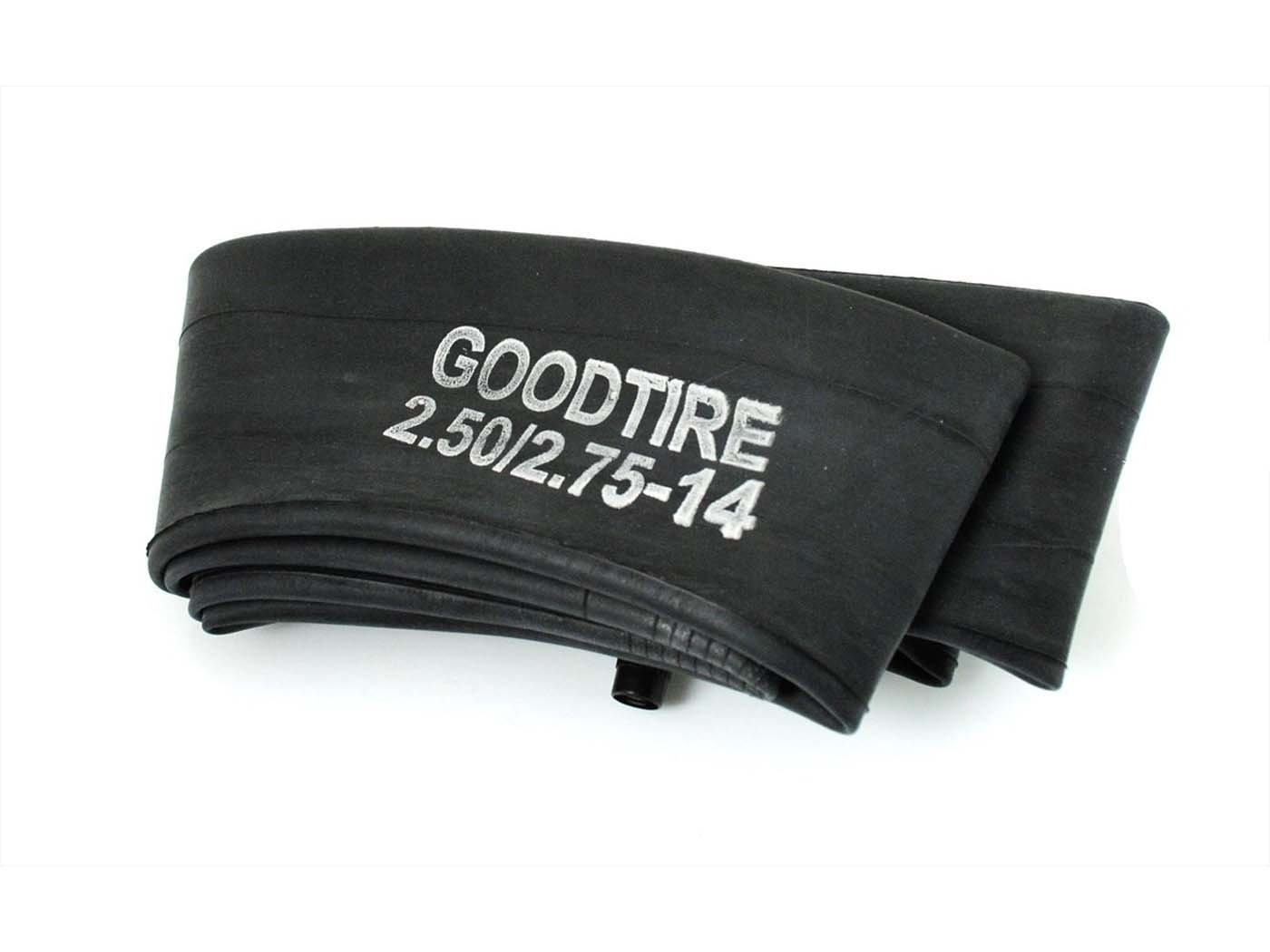 Hose Rubber 2,50/2,75-14 Car Valve For Hercules, Zündapp, Kreidler, Puch, Simson, Sachs, Peugeot, Honda, Yamaha, Suzuki, Kawasaki, Piaggio, Vespa, Aprilia, Derbi, Gilera, Beta, Malaguti, Rieju, Tomos, Garelli, Fantic, Italjet, Benelli, Moto Guzzi, KTM, H