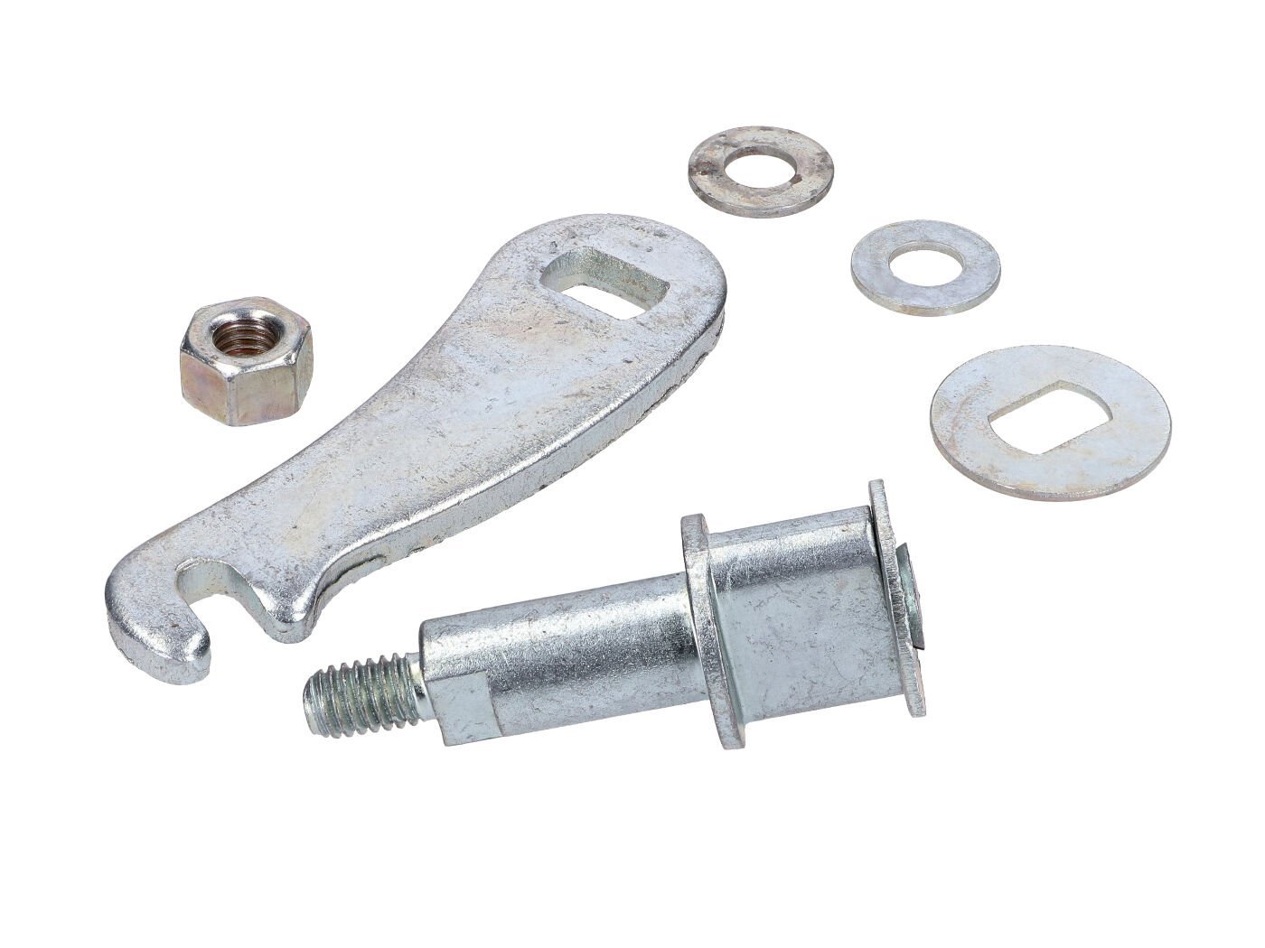Brake Lever Set Metal Silver For Hercules Prima 6, M 1, 2, 4, 5, P 3, HR 2