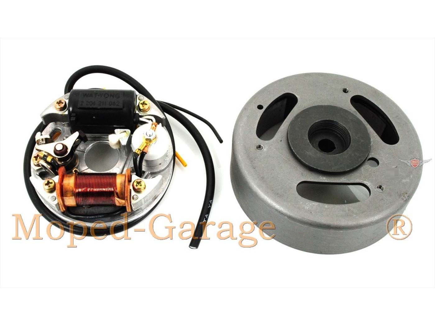 Ignition Armature 103mm 80mm 12/9mm For Zündapp Automatic Moped Type 444