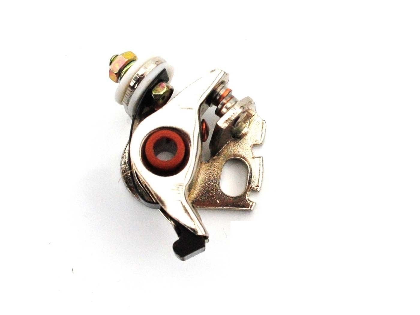 Ignition Contact Goebel Metal For Zündapp Bergsteiger M 25, 50, R 50 Scooter, Automatic Moped, ZA, ZB, ZD 10, 20, TS, ZR CS, CX, Hai, GTS, C, Super Combinette, Sport Kreidler Florett, Flory, Hercules MX 1, Prima, Sachs 2 Speed, 3 220 MK, DKW, Miele, Rixe