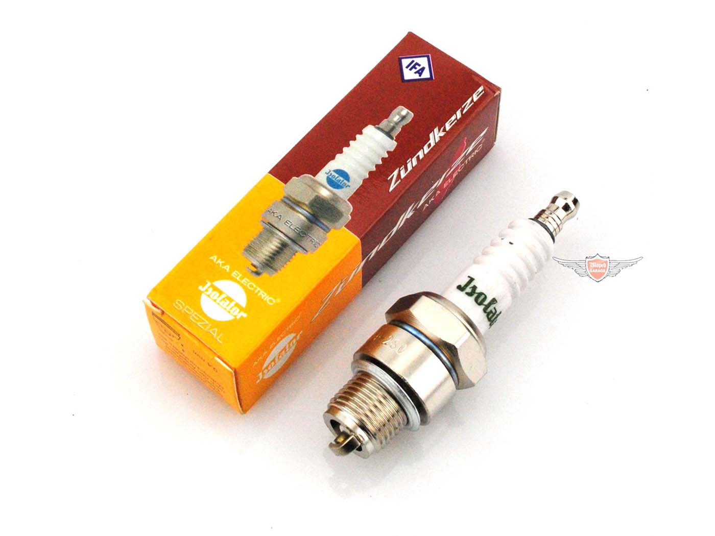 Insulator Spark Plug Electrode Gap 0.4 Mm For S50, S51, S70, S53, SR50, SR80, KR51/1, KR51/2, SR4-2, SR4-3, SR4-4, SR1, SR2, SR2E, MZ ES, ETS, TS, ETZ, RT125/1, RT125/2, RT125/3