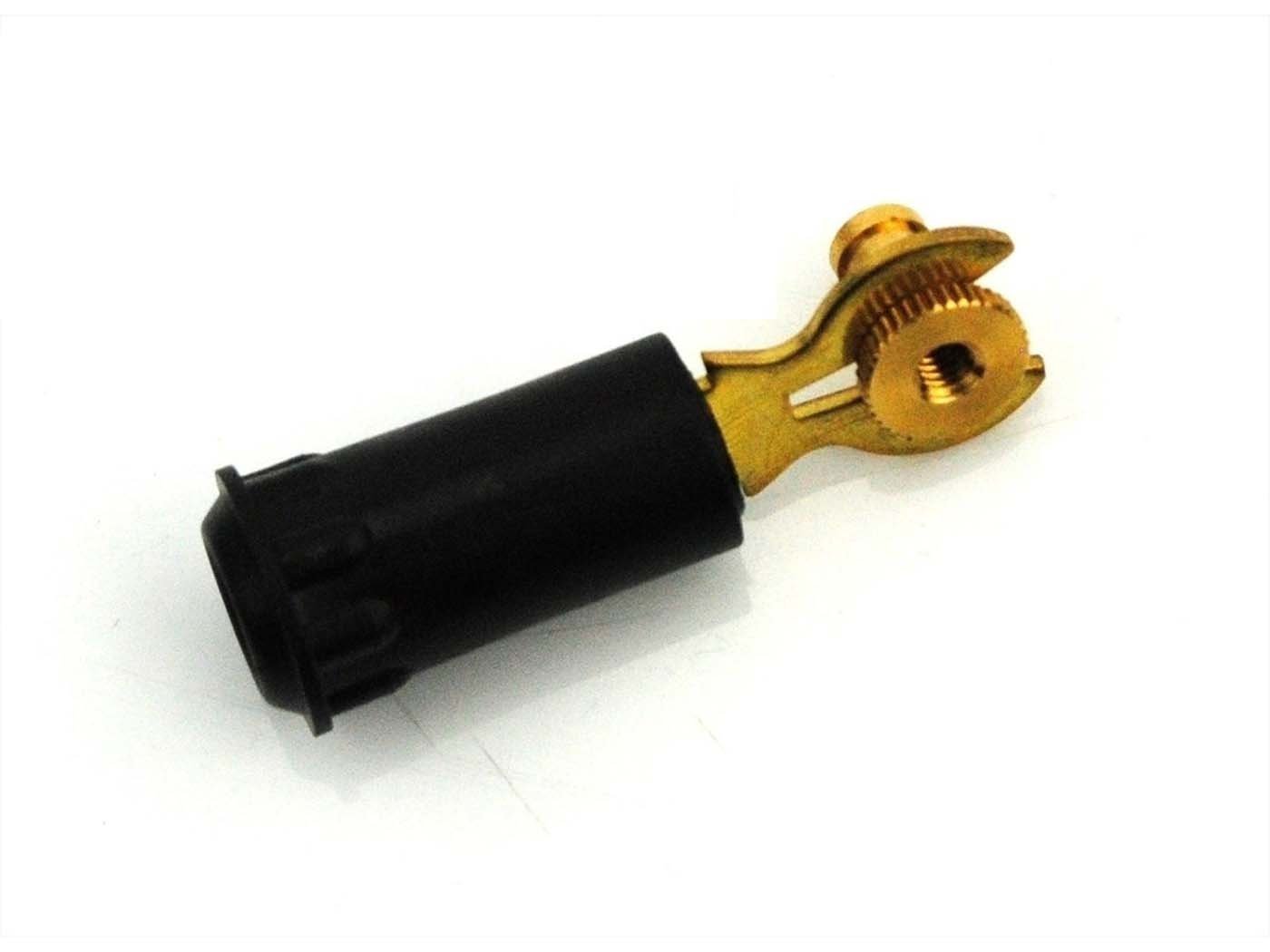 Spark Plug Cap Goebel Brass Black 7mm For Zündapp, Kreidler, Hercules, Puch, Miele, DKW, Rixe, Göricke, Göbel, Sachs, NSU, Victoria