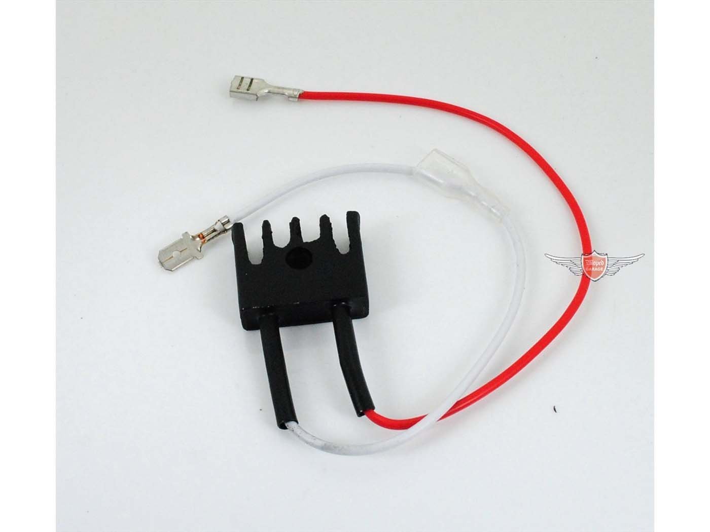 Rectifier With Connection Cable Heat Sink For Yamaha DT 50, 80 M, RD M Mokick
