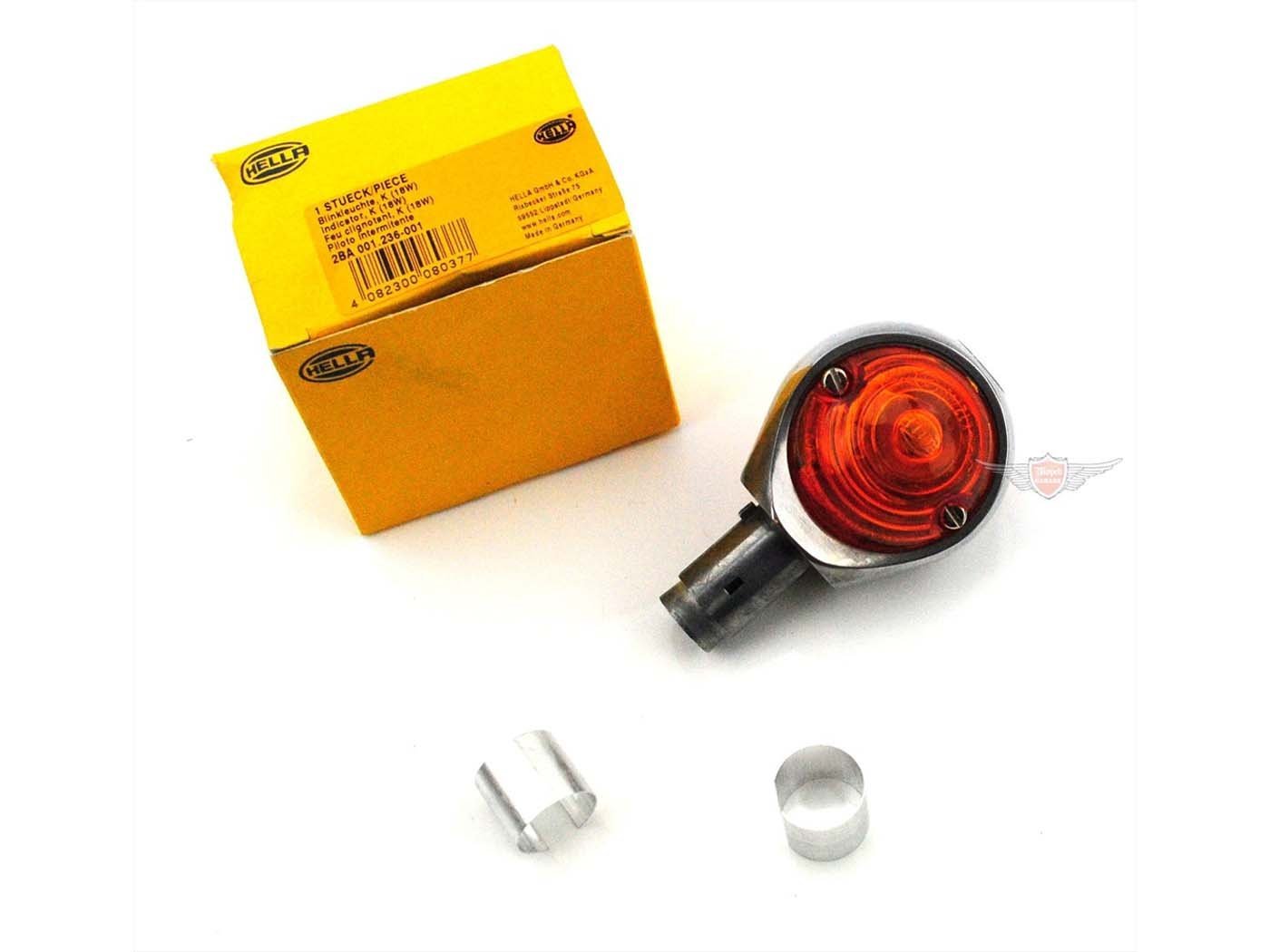Turn Signal Ox Eyes For Maico M 250 B, Zündapp KS 100 125, Hercules K 125 BW