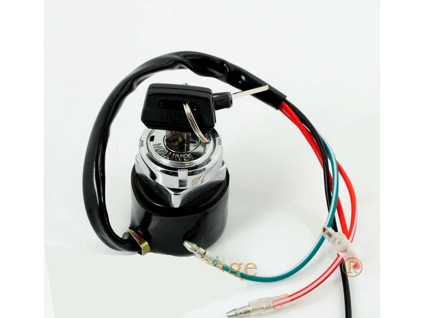 Ignition Lock Metal Black For Honda Dax ST 50, 70