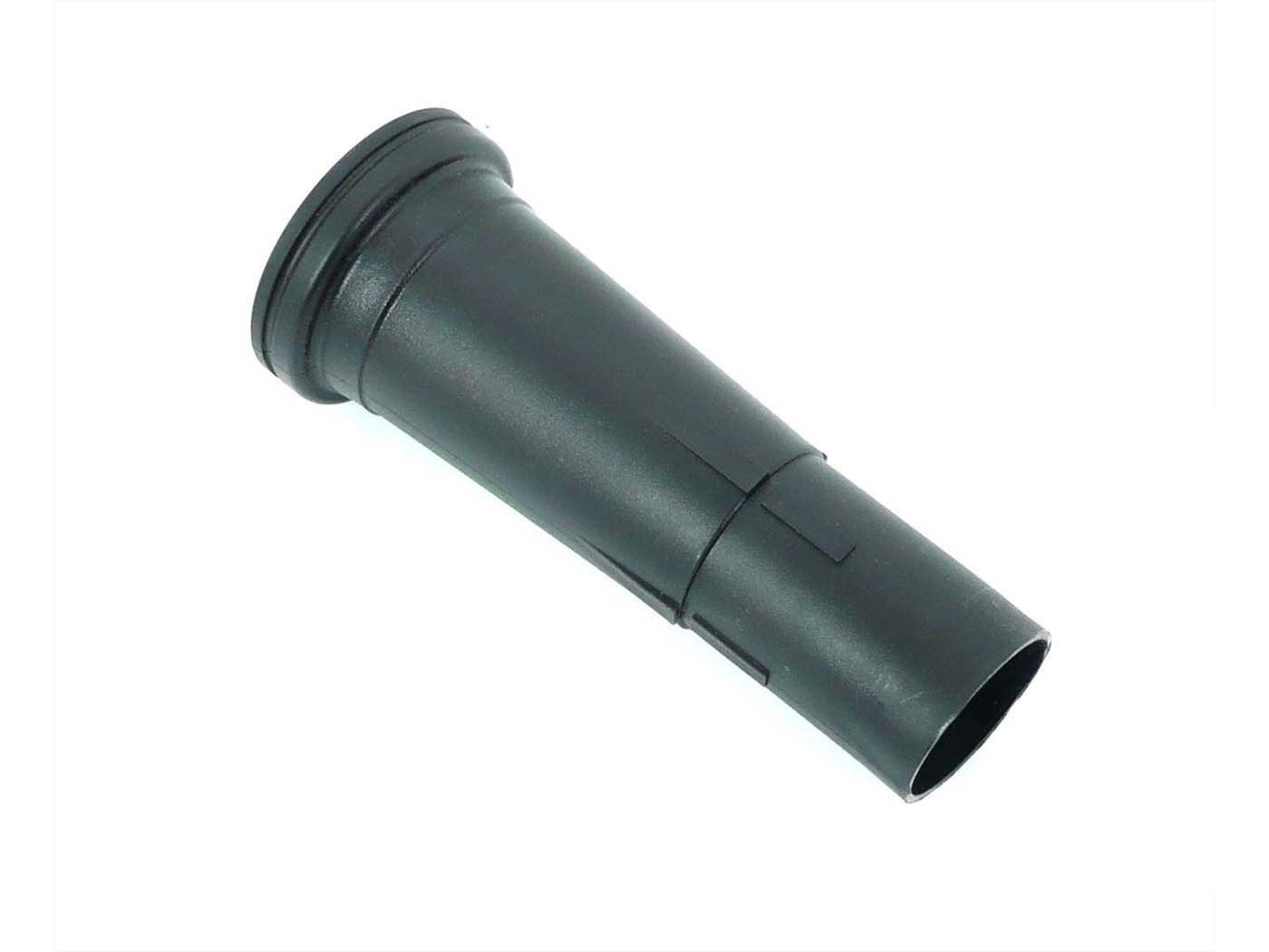 Filter Chamber Plastic Black 129mm For Zündapp KS 50 Water-cooled, Sport, Super Cross, GTS, C Sport