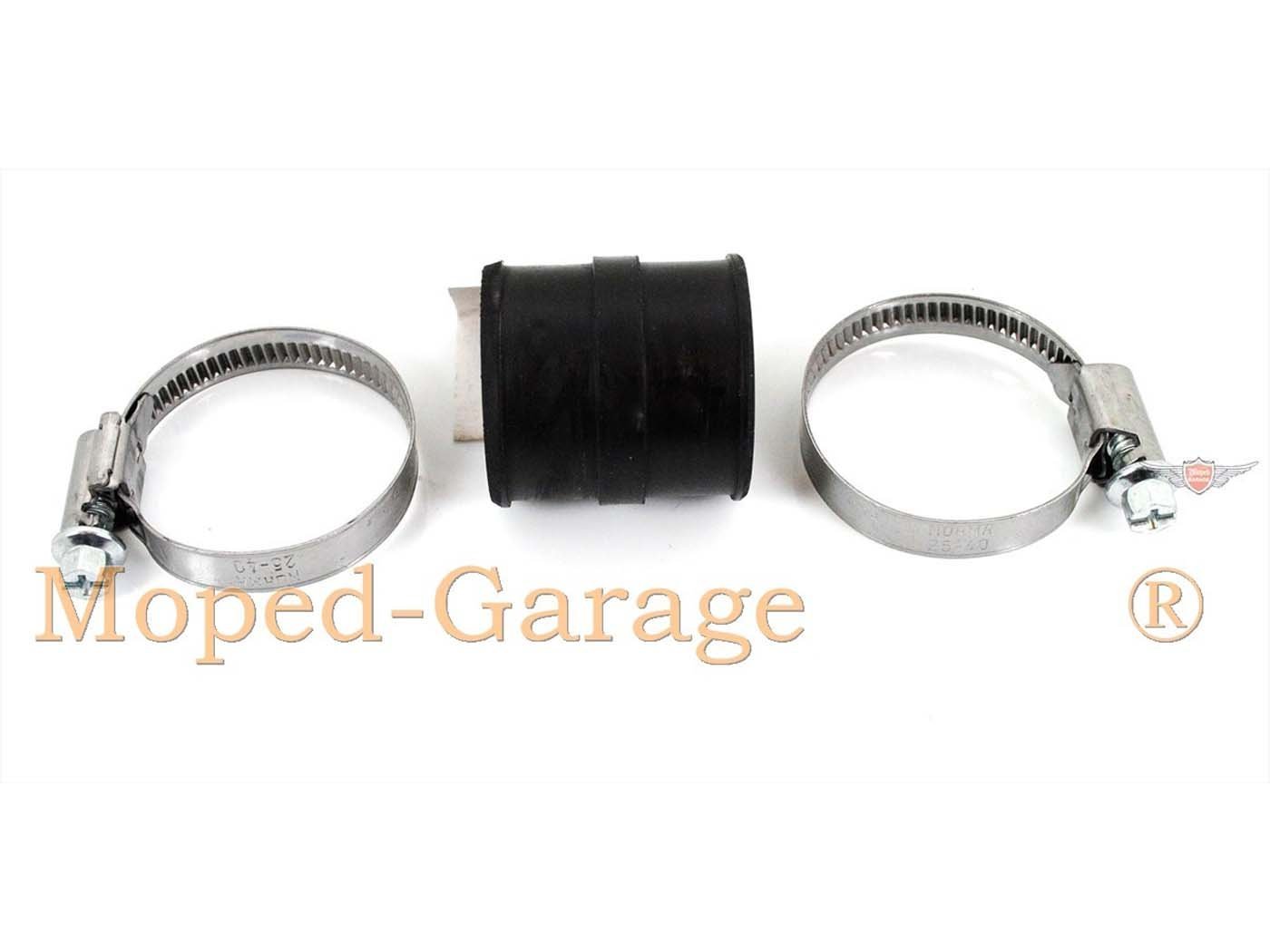 Intake Rubber 24/24mm 37mm With Clamps For Moped, Moped, Mokick