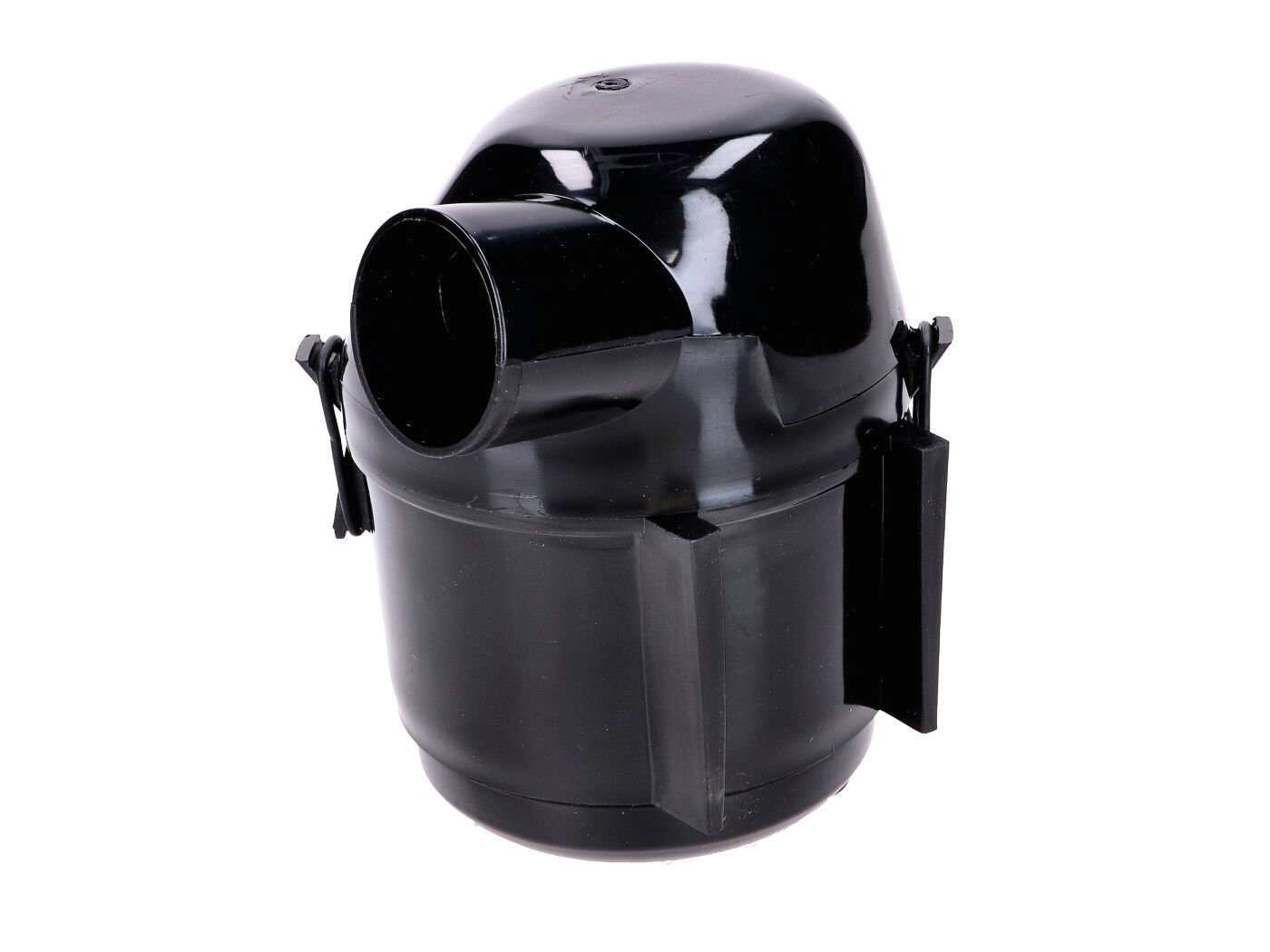 Black Plastic Air Filter Box With Filter Cartridge For Puch Monza
