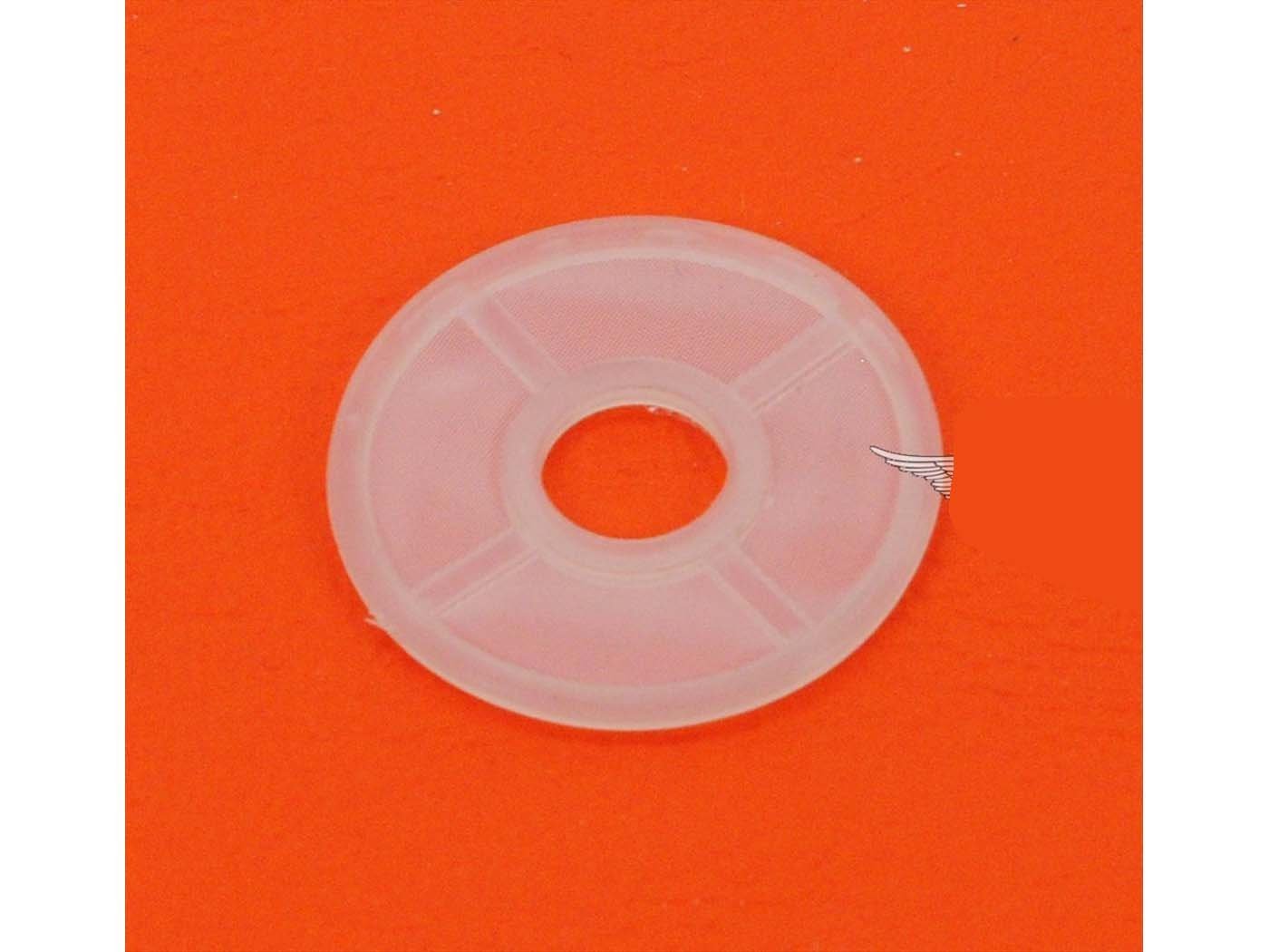 Fuel Filter For Dellorto Washer Plastic 25mm For Piaggio, Garelli, Mobylette