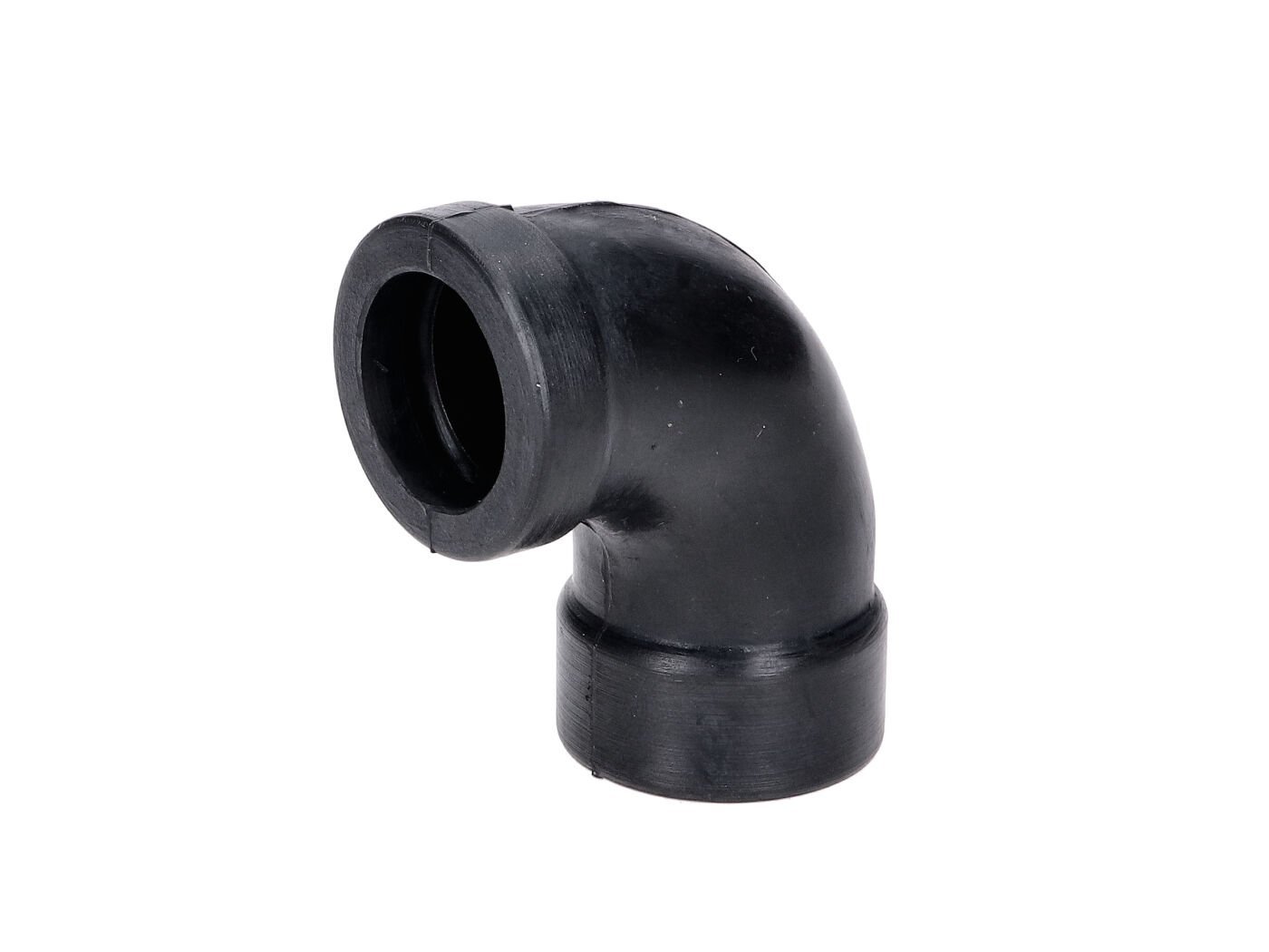 Intake Rubber Drilastic For Carburetor 20mm 90 Degrees 55mm Black For Zündapp Combinette 404, 405, 406, 422, Combimot Type 255, Zündapp, Kreidler, Hercules, Puch, Rixe, KTM, DKW