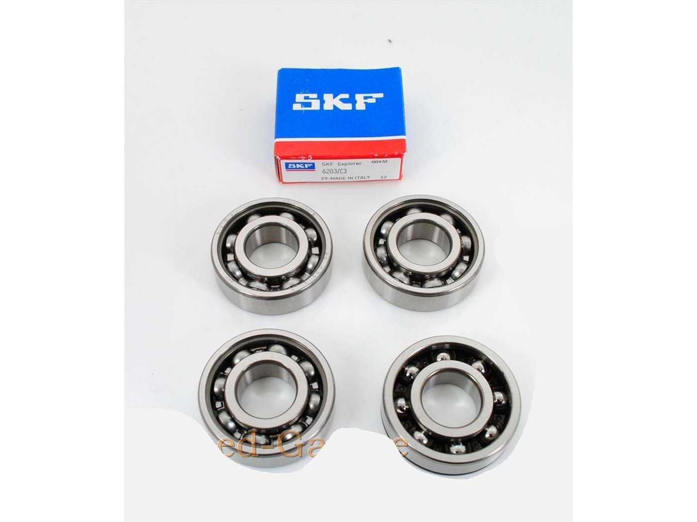 Bearing Set BAC Engine 4-piece For Puch Maxi N S E 50 Automatic