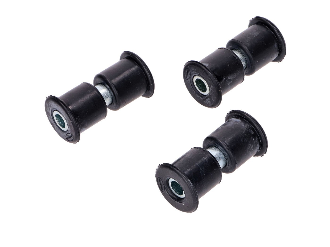 Engine Suspension Rubber Set Drilastic 9-piece Black For Sachs, Hercules Prima, MX, M, DKW, KTM