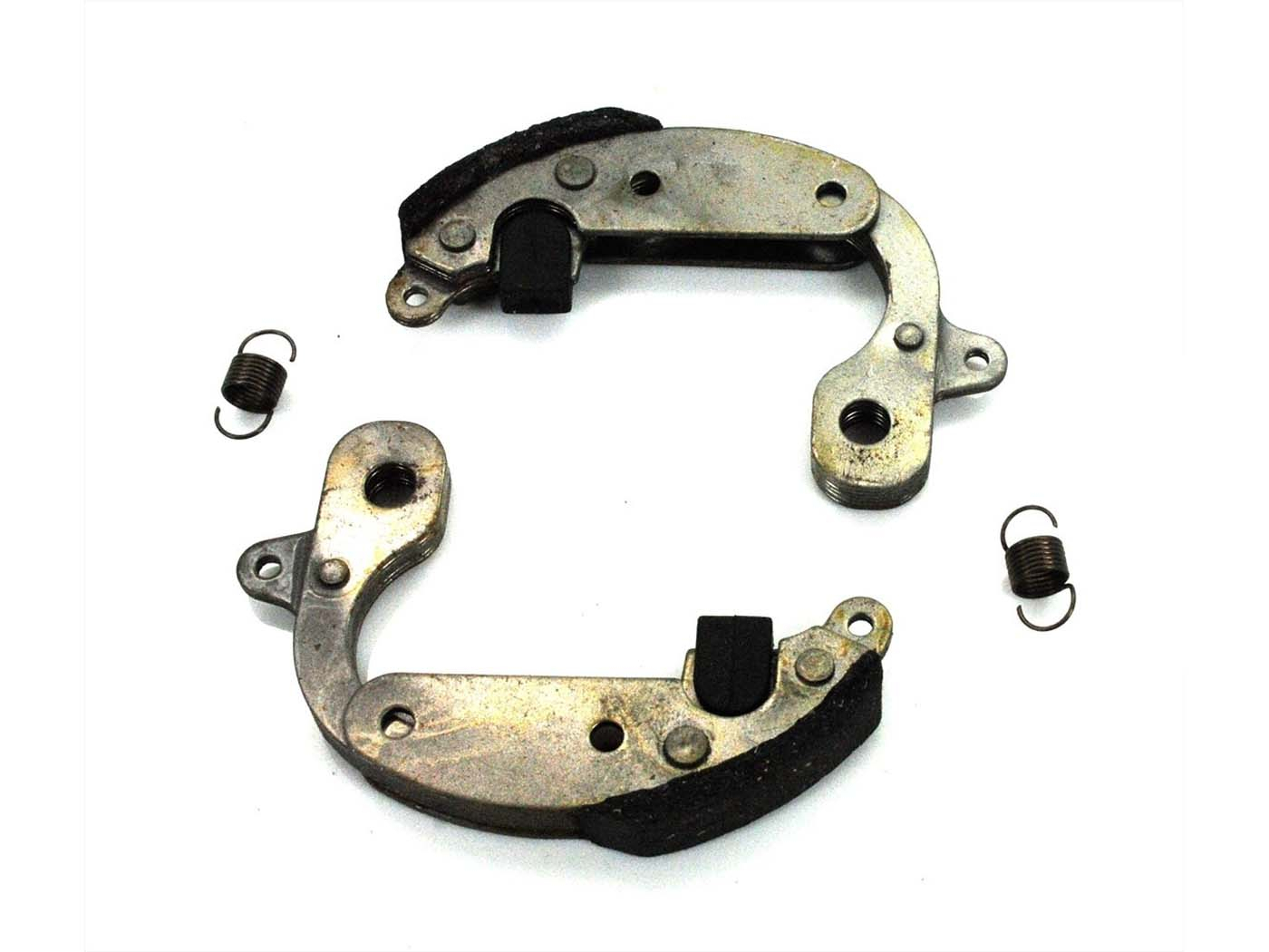 Clutch Shoes CIF Set Metal 2 Pieces For Piaggio, Ciao, Bravo, SI, Boxer (with Variator)