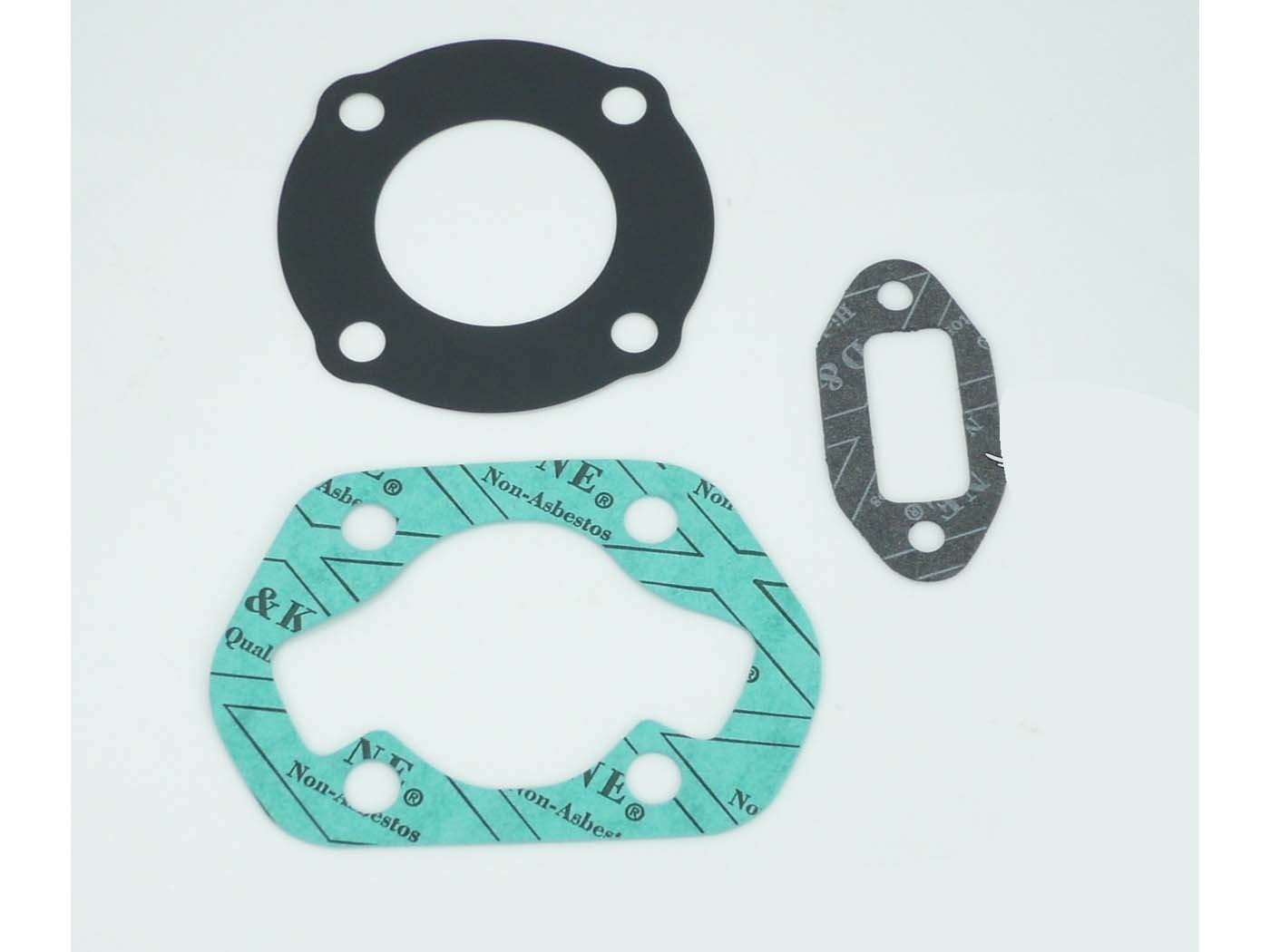 Gasket Set Cylinder 3-piece 0.3mm For Zündapp, ZD, ZL, ZX, ZS, ZE, CS, CX, GTS, C, KS 50 Hai
