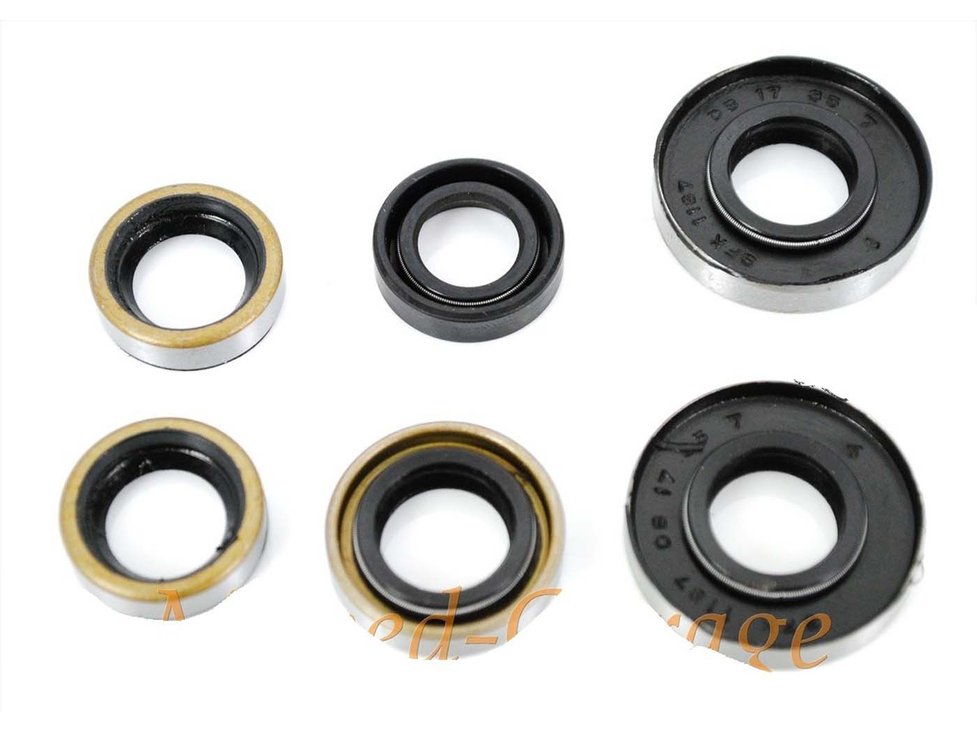 Engine Oil Seal Set 6 Pieces For Puch Monza MV MS