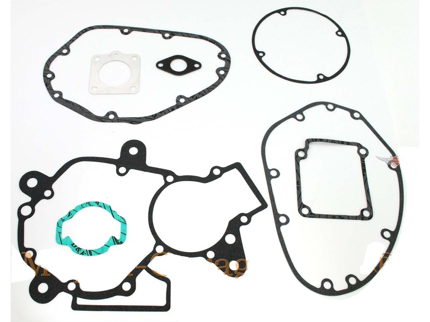 Gasket Set Engine/cylinder 38mm 8-piece For Puch MV, MS, DS, VS, VZ, M