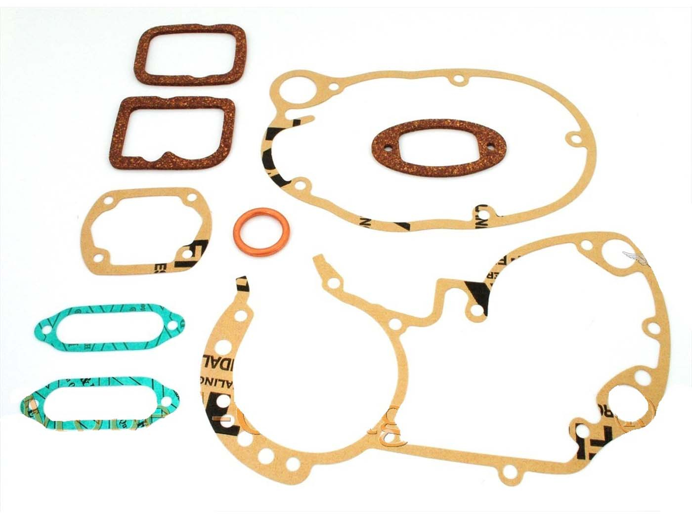 Engine Gasket Set 9-piece Diaphragm For Hercules Sachs 50 / 2 And 3 Speed Engine
