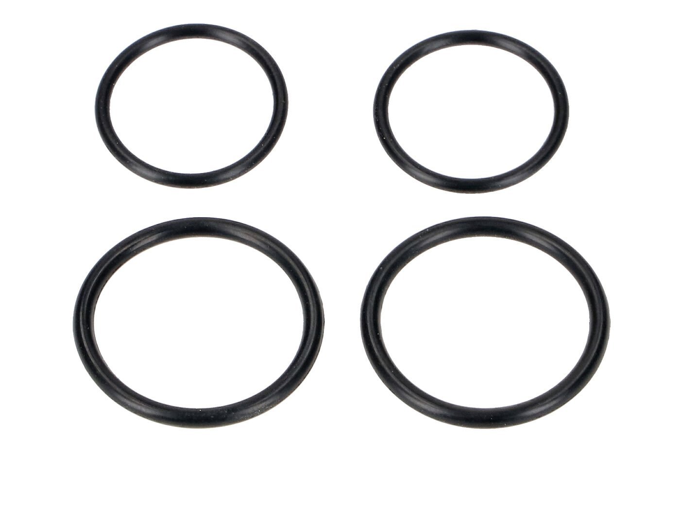 O-ring Drilastic Set 4-piece Black For NSU, Quickly, N, S, L, Cavalino