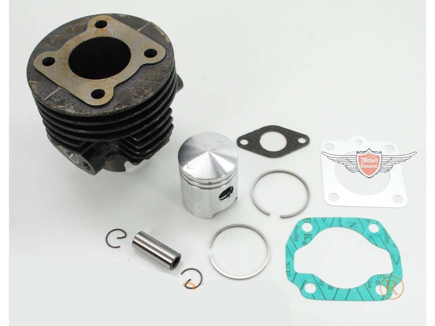 Cylinder Kit Cast Iron 50cc 38mm Bore 12mm Piston Pin With Gasket Set For Puch MS, VS, MV, DS