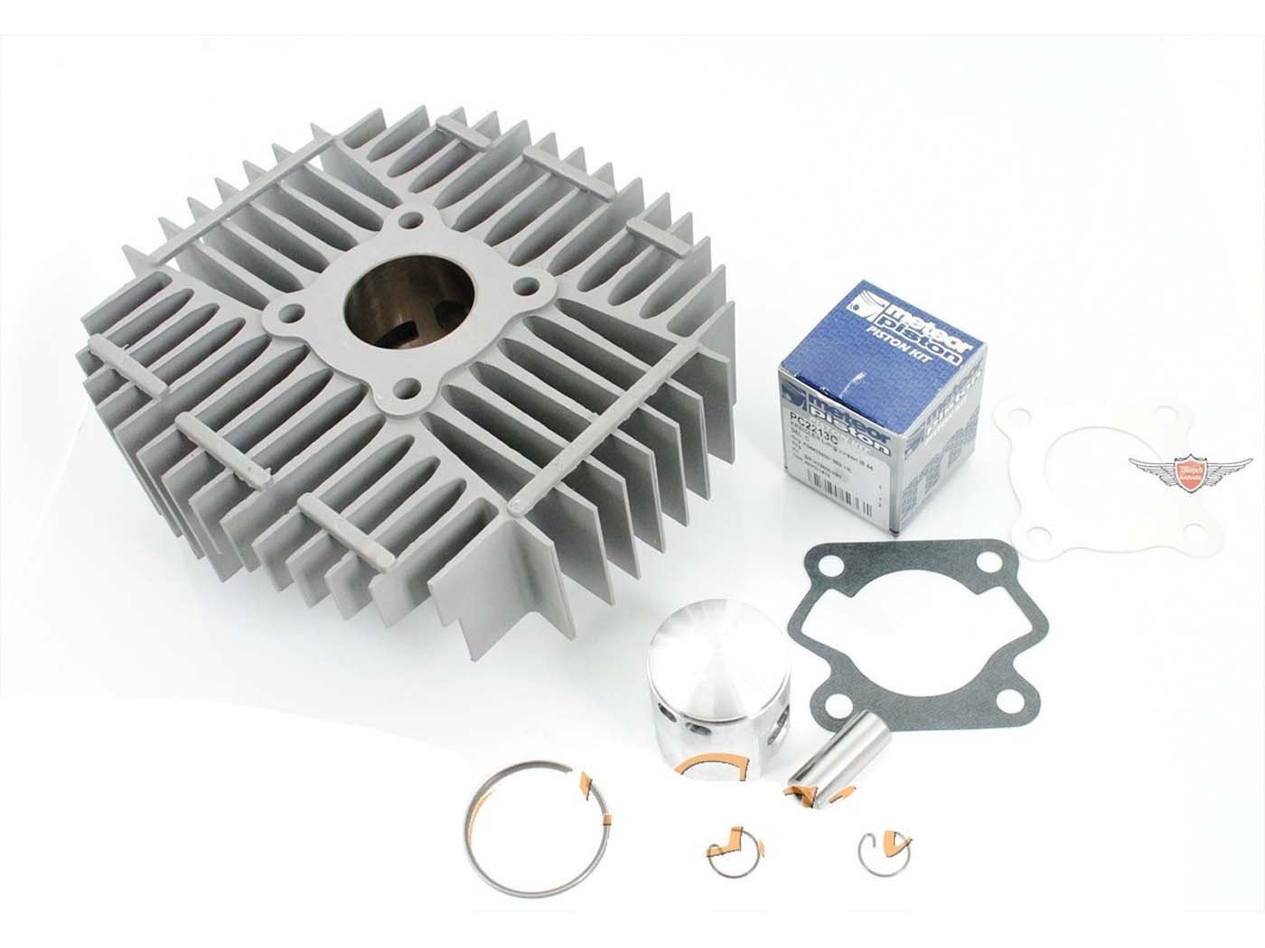 Cylinder Kit Meteor Set Aluminum 60cc Nickasil Coating 44mm Bore 32mm Manifold Connection For Kreidler Florett RS