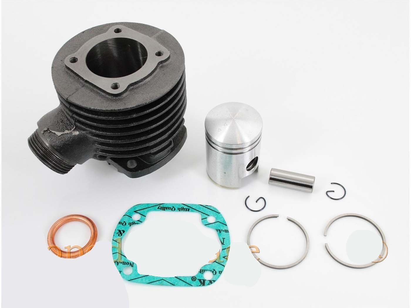 Cylinder Kit 60cc D=40mm For Blower Or Air Cooling KB=12mm For Sachs 50/AL S, 50/2 KS, DK, 50/3 LS, 50/4 LKS, Hercules, Miele, DKW, Rixe, Gritzner