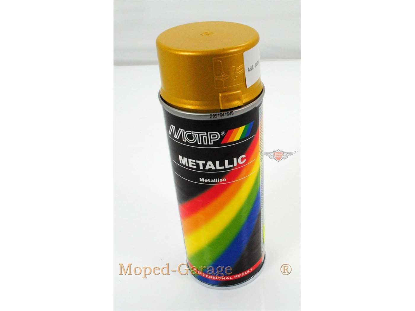 Paint Spray Can Motip Gold Metallic 400ml
