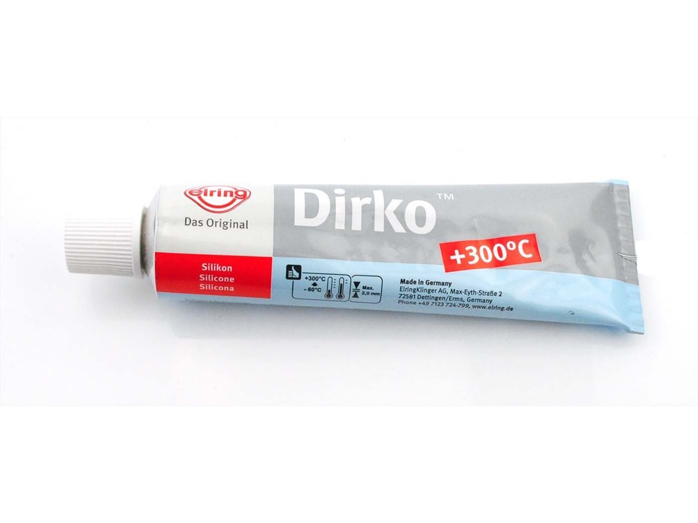 Dirko Sealing Compound Elring Seal Silicone 300 Degrees 70ml