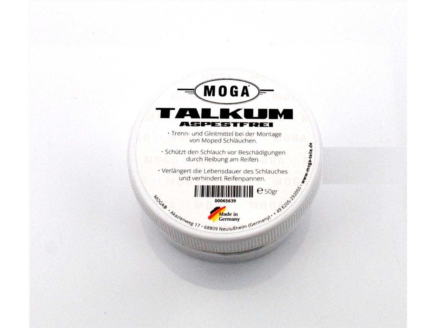 Talcum MOGA 50gr For Scooter, Moped, Moped & Motorcycle