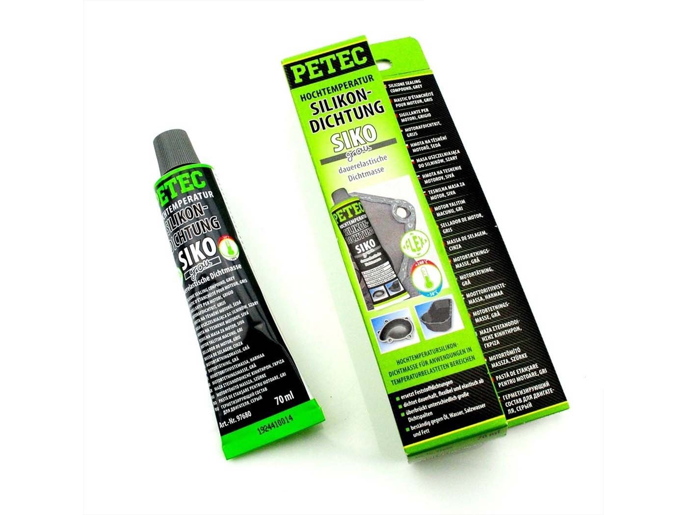 Silicone Sealant Siko Petec Gray 70ml