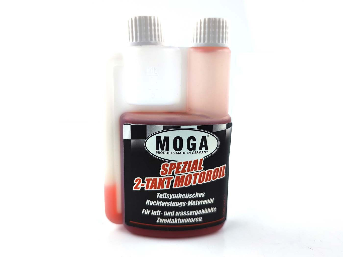 Engine Oil MOGA 100ml Dimensions Approx. 130mm High Wide 75mm Deep 35mm For Moped Mokick