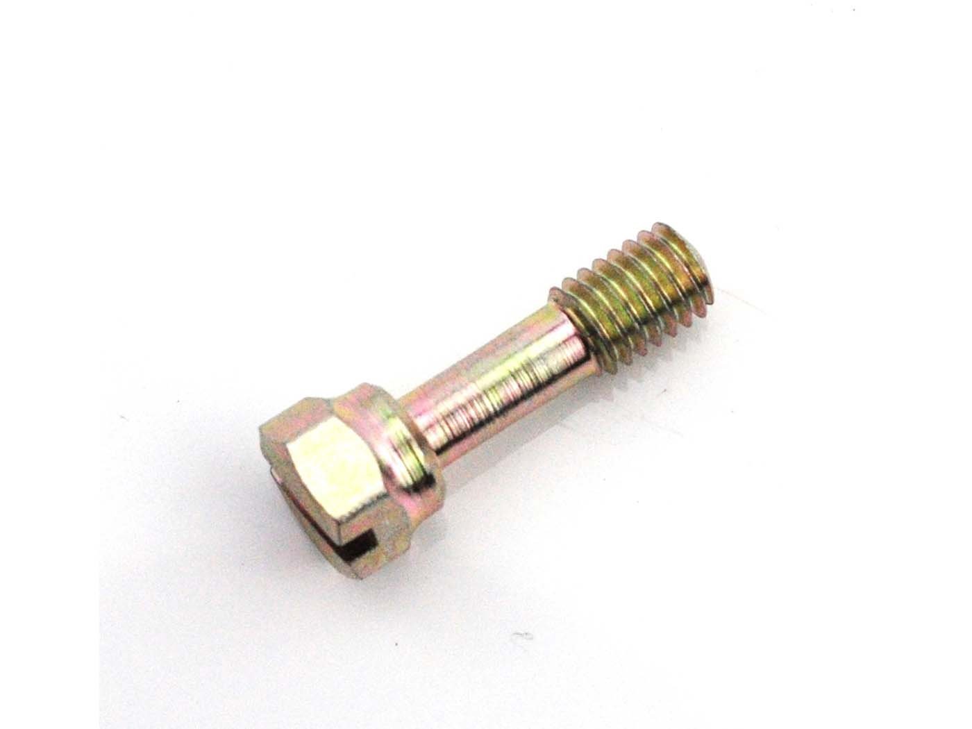 Screw For Bing Carburetor Retaining Screw Steel 40mm For Zweirad Union Type 1/14/96, Kreidler Florett 1/14/99, Puch DS 50, MC VZ 50 V, R M 50V, SE DSV, DS, SE, R, RM, Racing, S, DSVN, Monza, K 53, ILO L77, L79, Zündapp Bergsteiger, With Engine 267-020, C