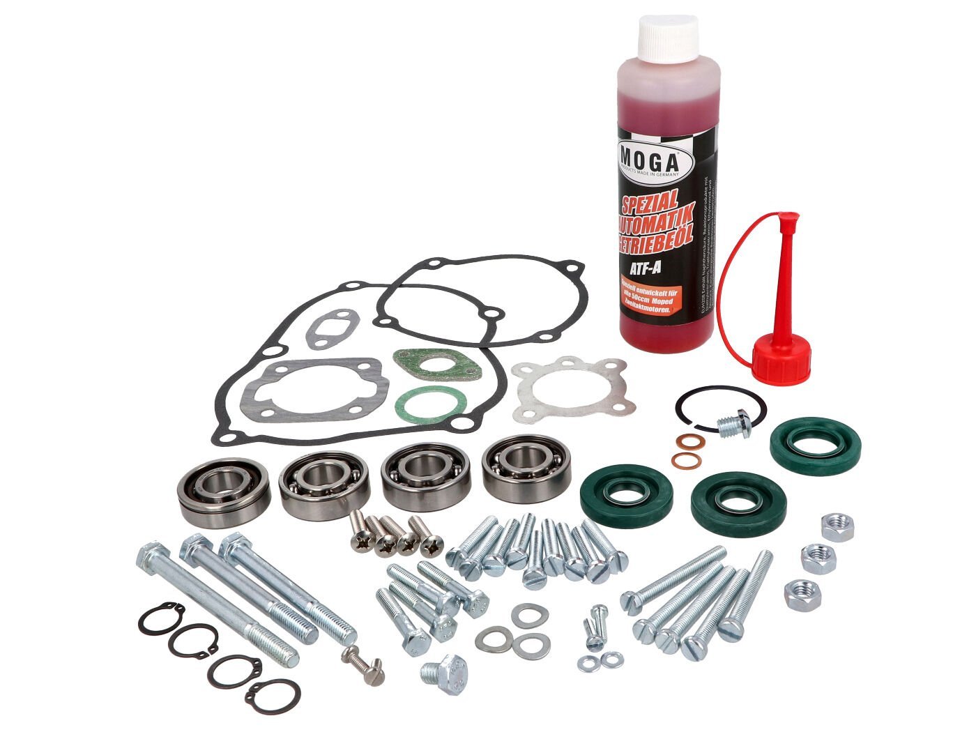 Overhaul Kit MOGA Engine Cylinder 67-parts For Puch Maxi S, N