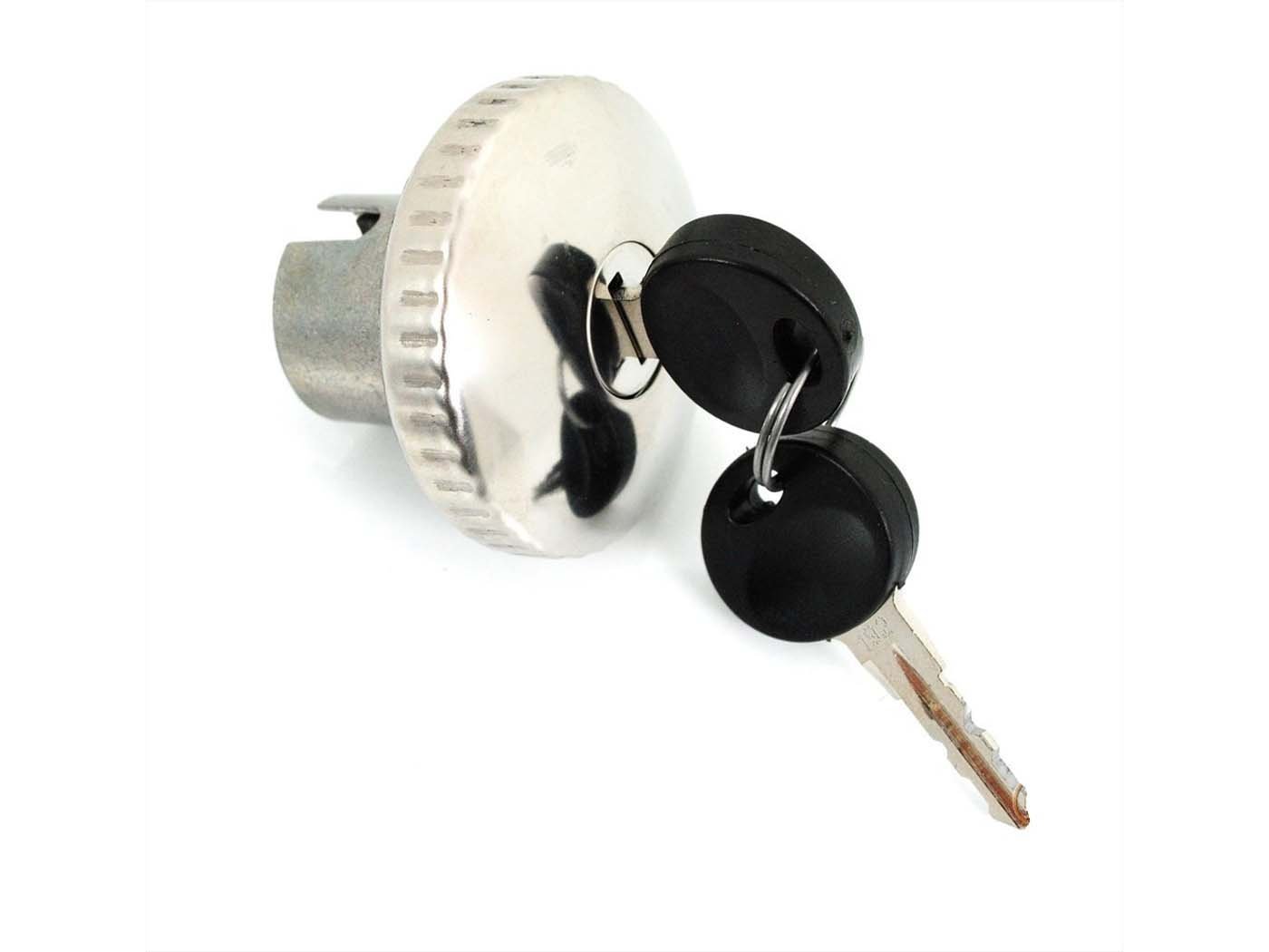 Tank Cap Lockable 30mm With 2 Keys For Zündapp M 50, Mofa 25 Bergsteiger, ZD, ZL, ZX, ZS, ZR A, Hercules Prima M, Kreidler Flory, MF, MP, Puch DKW, KTM Mofa, Moped