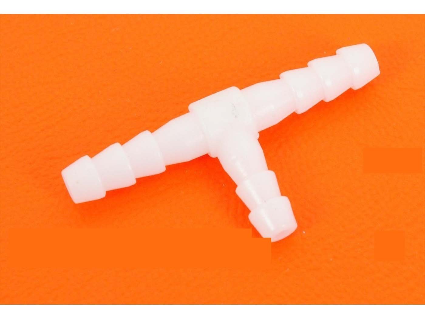 T-piece Plastic 6mm White For Hercules, Prima GT, GX