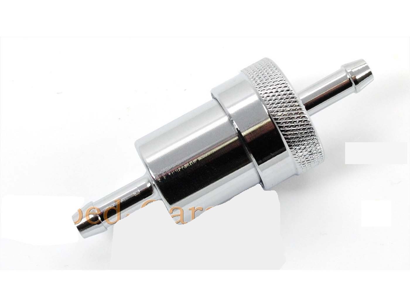 Fuel Filter Aluminum 8mm Washable For Zündapp, Kreidler, Hercules, Puch, Miele, Simson, DKW, KTM, Moped, Moped, Mokick