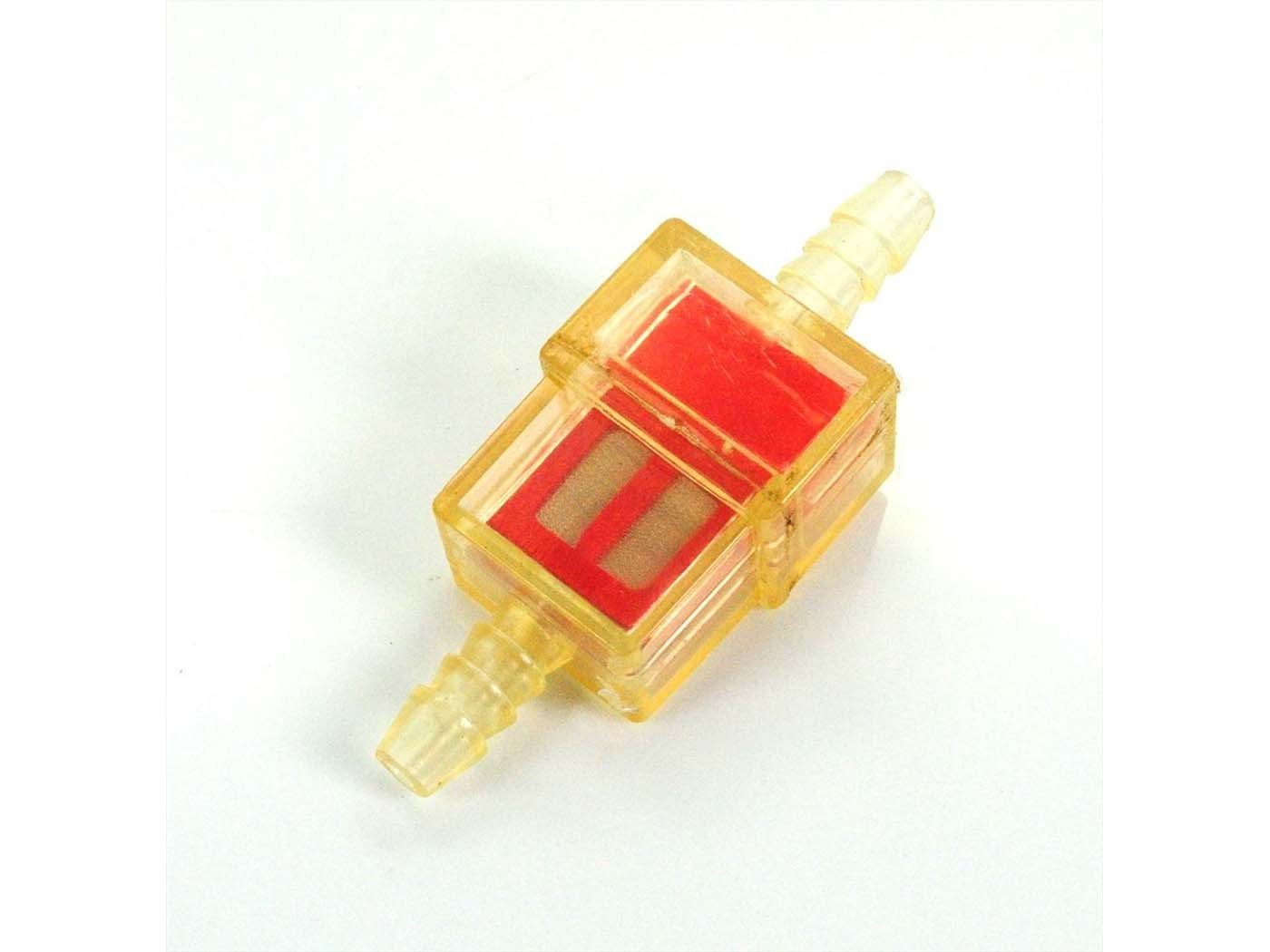 Fuel Filter Plastic 7mm 25x33x18mm For Zündapp CS, CX, Hai, M 50, Bergsteiger, GTS, C, KS, Star, Hercules Prima, M, Optima, K Ultra, MK, Kreidler Florett, Flory