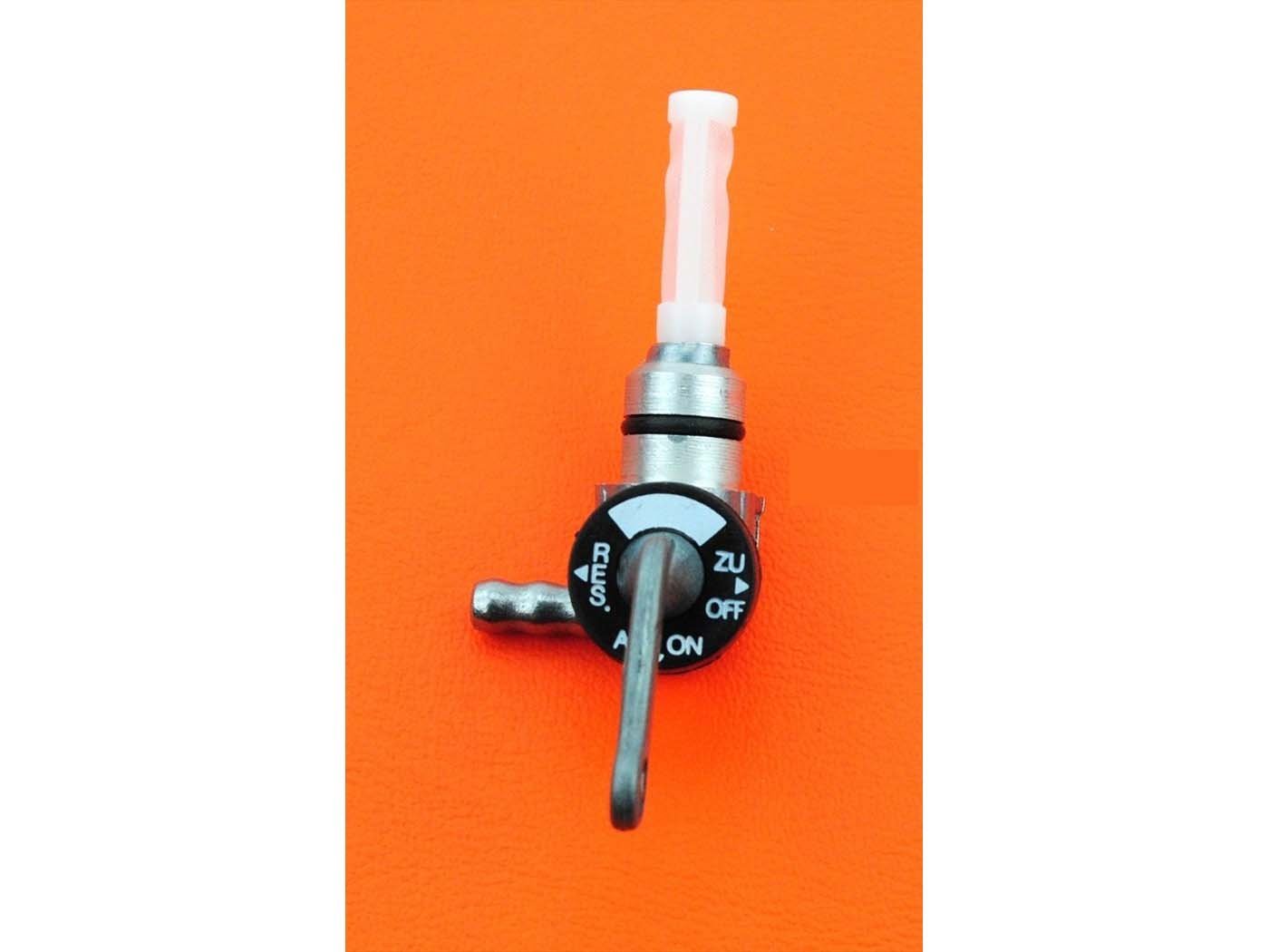 Fuel Tap Karcoma Metal 13mm With Reserve Position For Hercules, Sachs, Saxonette, Spartament, Zündapp, Kreidler, Puch, KTM, DKW, Rixe