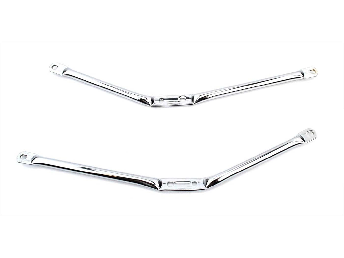 Chrome Mudguard Struts Set For Zündapp GTS C 50 Sport KS 50