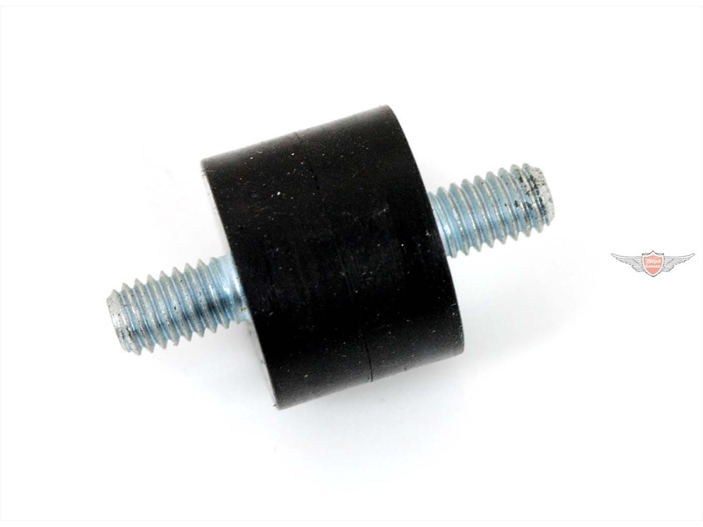 Retaining Rubber Thread 1 Piece Dimensions M6 X 10mm Rubber 20mm Diameter 15mm Height For Moped Mokick