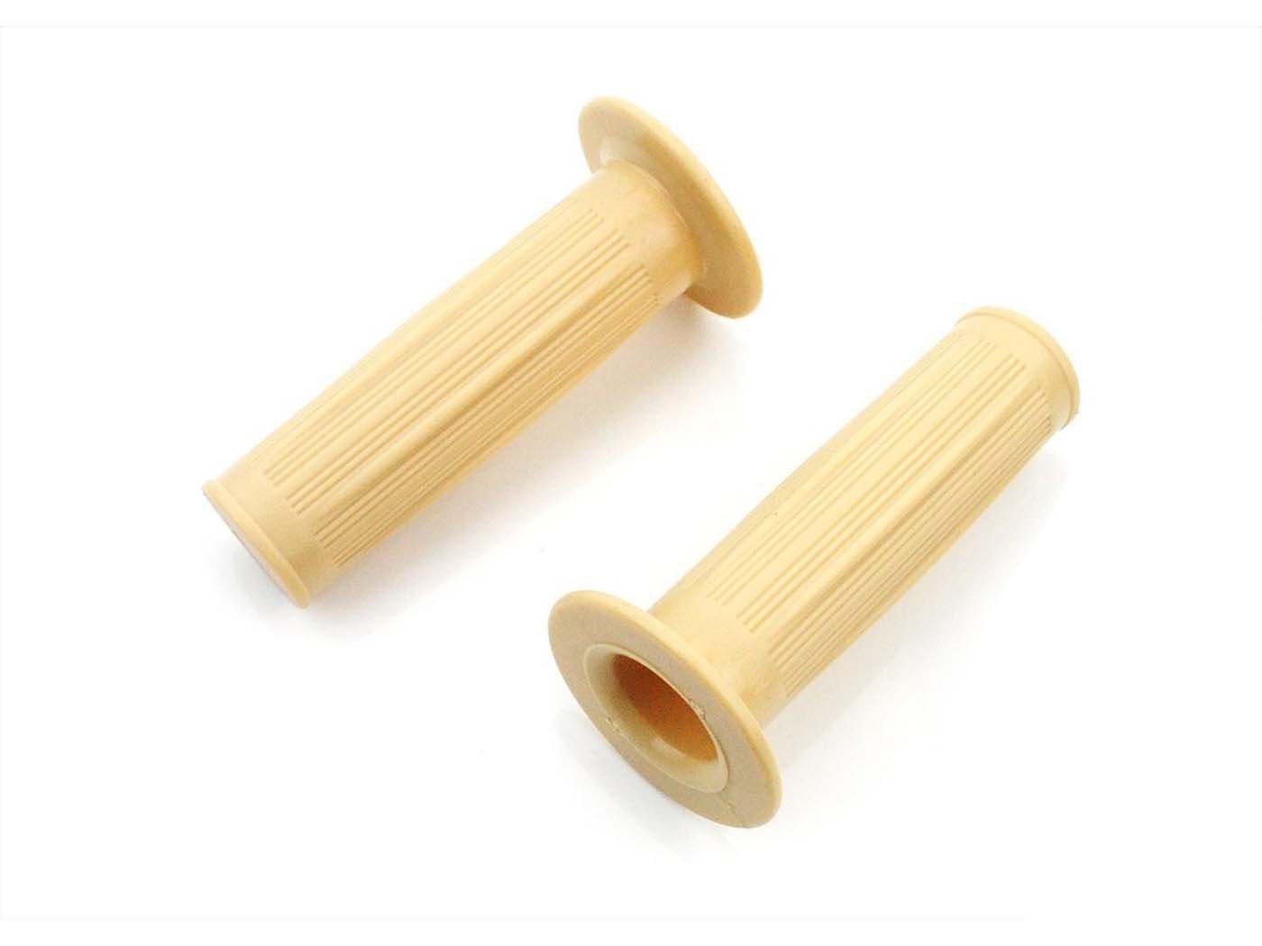 Handle Set Cream White 24mm 105mm For Zündapp M 50, 25 Bergsteiger, Kreidler Flory MF, Hercules M, 220, 221, 222, P 1, MP 2, 4, Prima, KTM, Rixe, DKW, NSU Moped, Moped