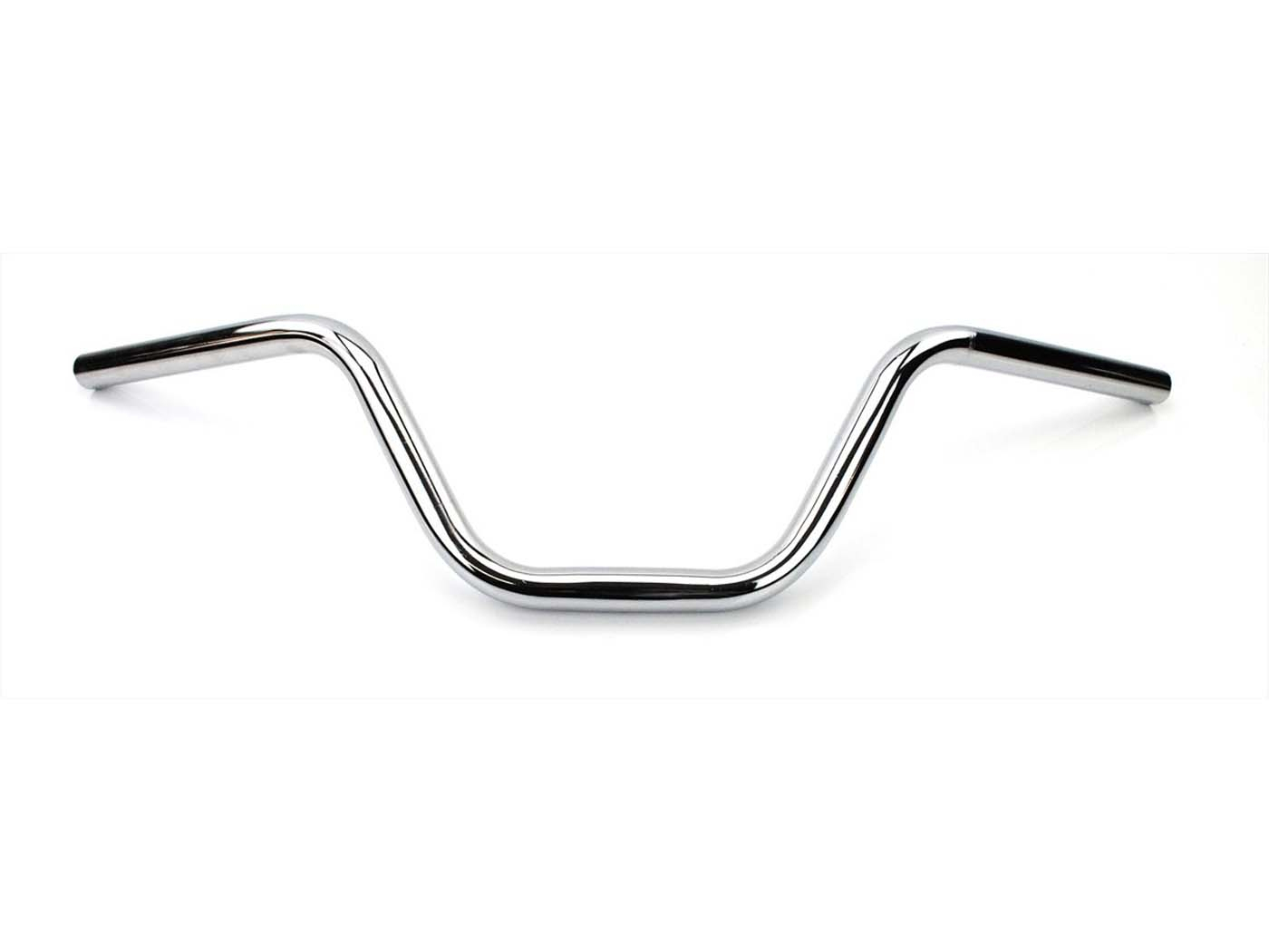 Handlebar Chrome 635mm 125mm 22mm 140mm For Mobylette MBK 51, 88, Zündapp, Kreidler, Simson, Puch, Hercules, KTM, DKW, Rixe