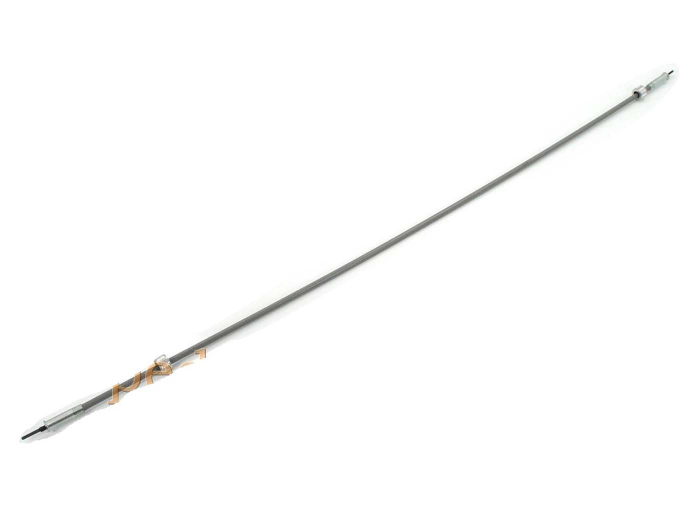 Speedometer Cable Gray M10 1.6mm 630mm For Miele K 52, Batavus Moped Pronto 25/40, Neckermann Katja, Bonanza, 25, 25 L, 40, 40 SL, Garelli SL