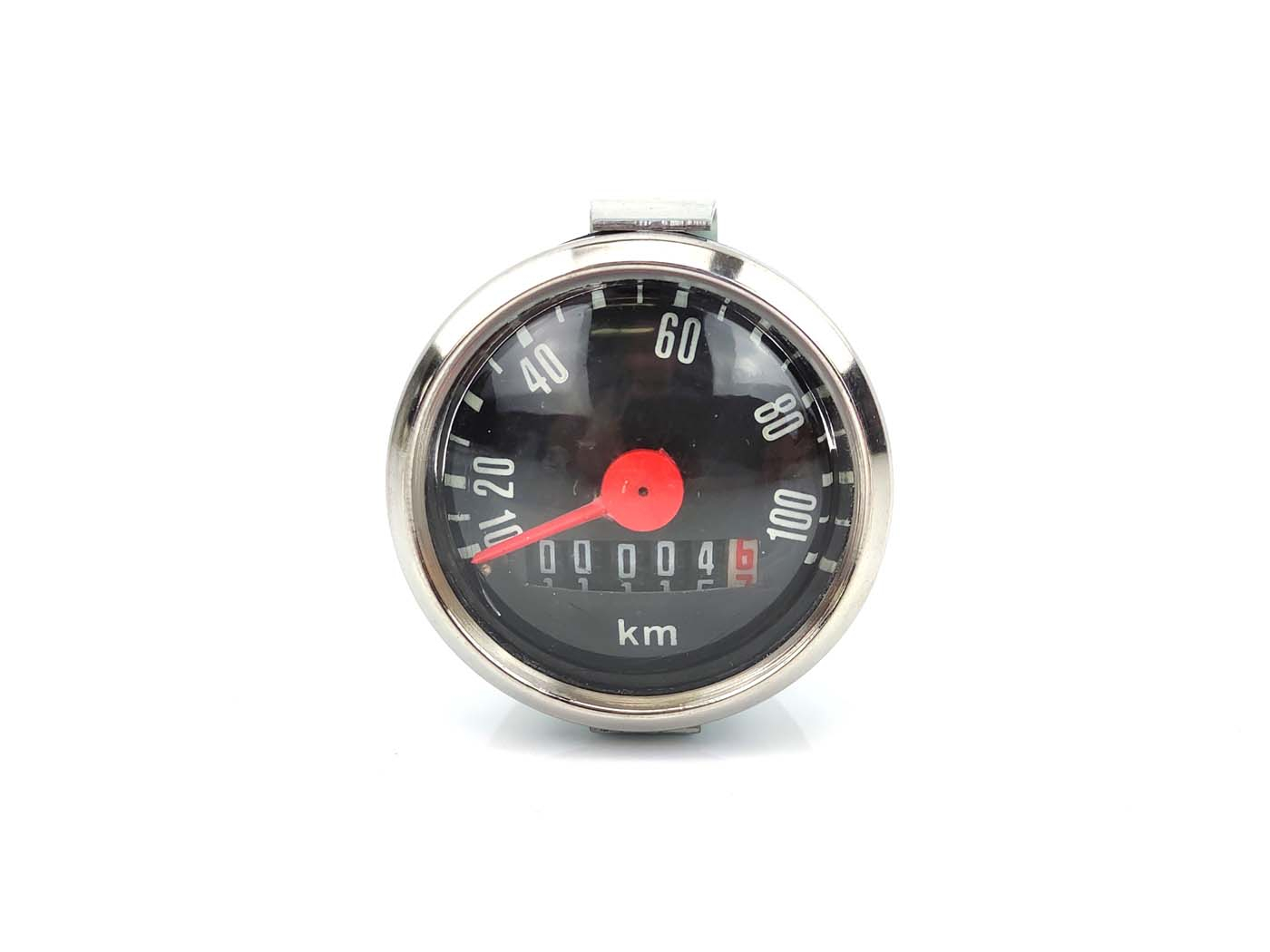 Speedometer Black Mounting Diameter Approx. 48mm For Hercules, Kreidler, Puch, Zündapp, Miele, DKW, KTM