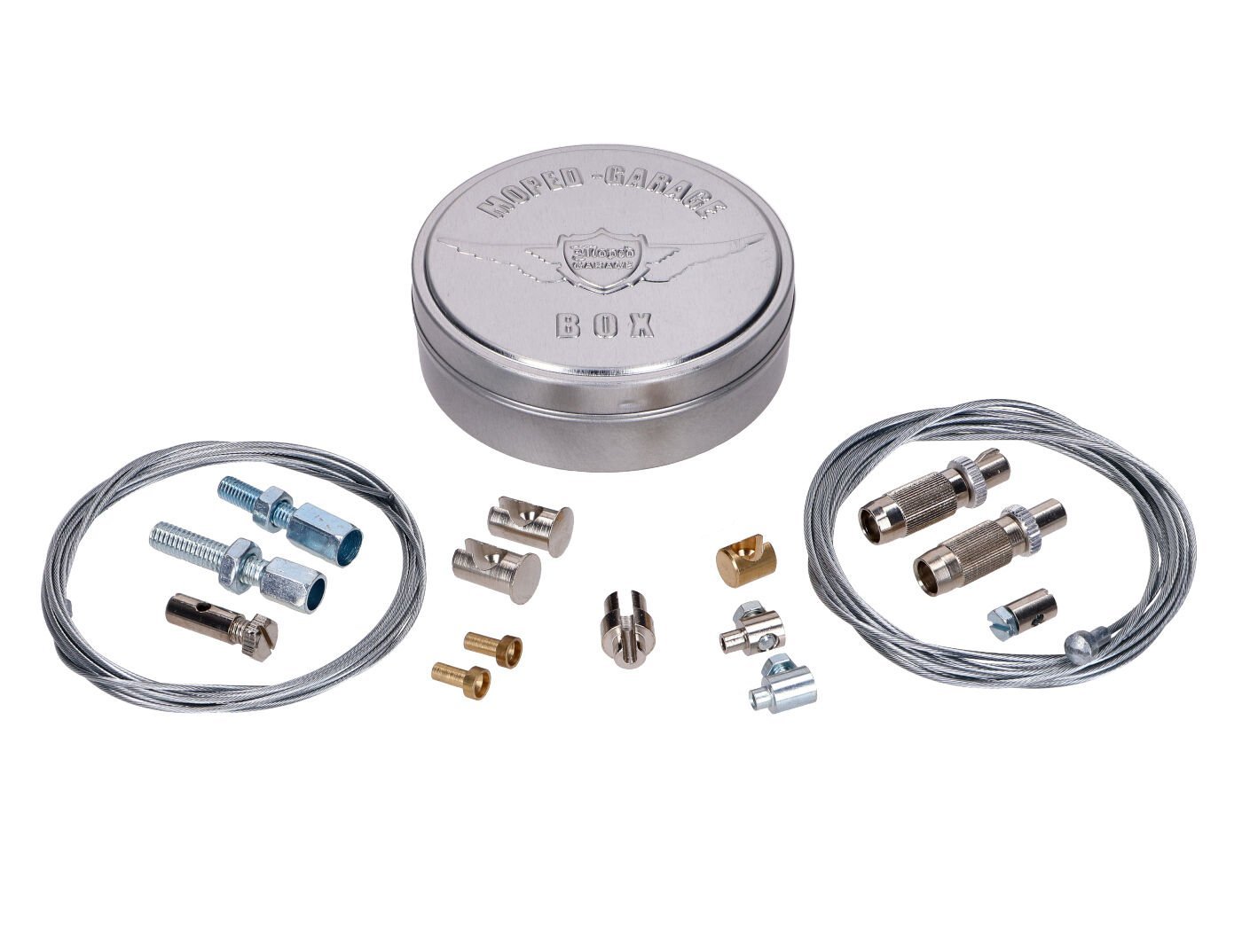 Cable Pull Repair Set 17-piece Sheet Metal Box Universal